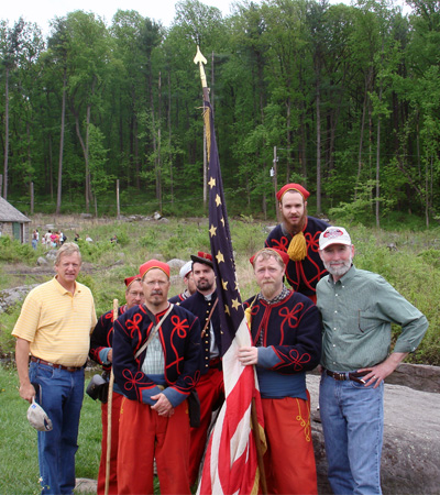 David, Zouaves, and Friend